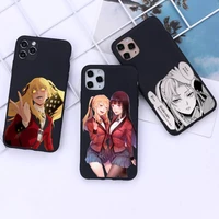 japanese anime kakegurui jabami yumeko phone case for iphone 13 12 11 pro mini xs max 8 7 plus x 2020 xr cover