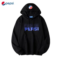 pepsi cola autumn new 2022 fashion trend hooded top simple comfortable cotton casual loose couple sweater