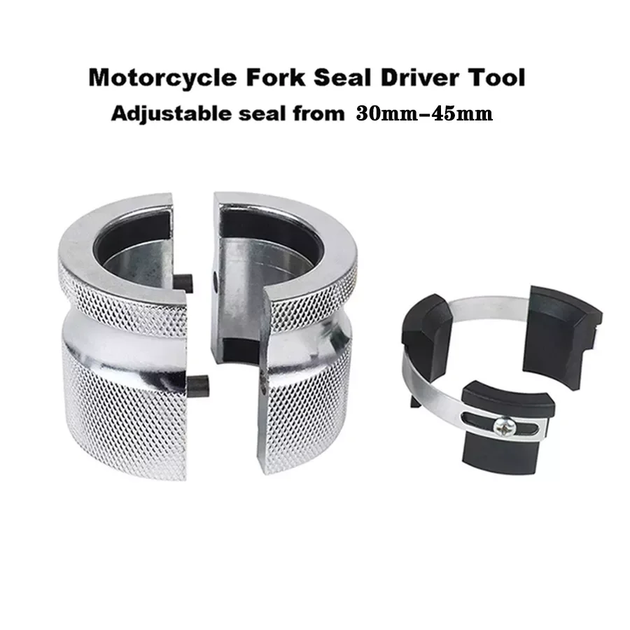 

Инструменты для мотоциклов, уплотнитель вилки, регулируемый маслоуплотнитель 30-45 мм, инструмент для установки, работает на обычных перевер...