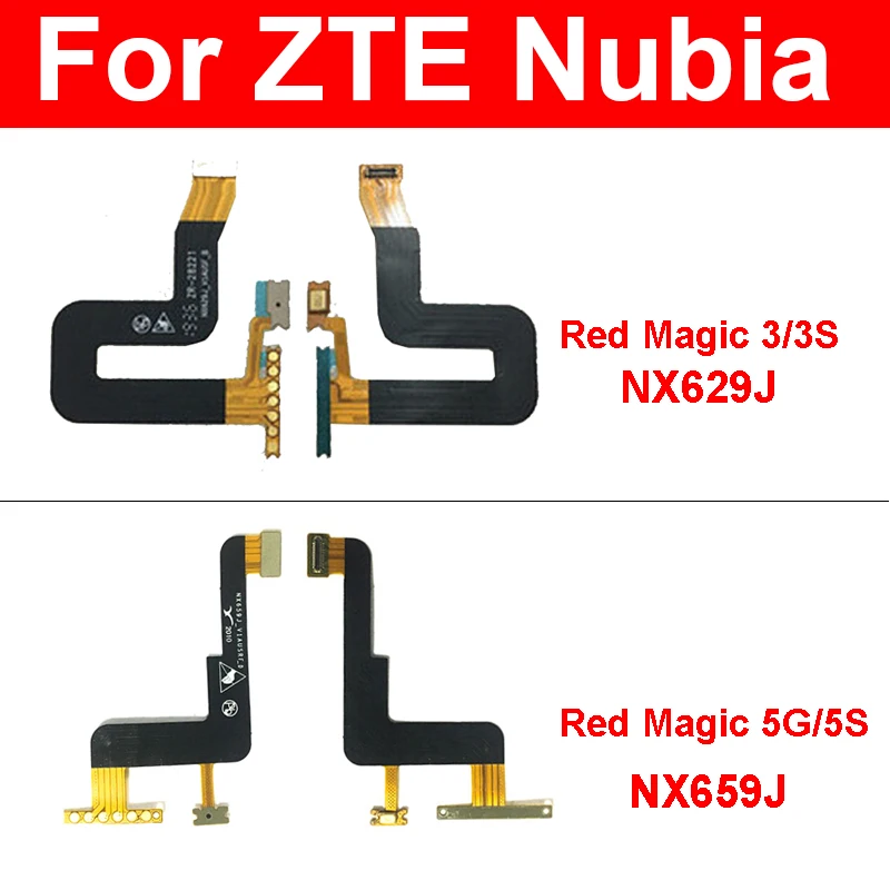 Гибкий кабель микрофона Разъем для ZTE Nubia Red Magic 5G Magic5G микрофон подключение Ремонт Запасные части