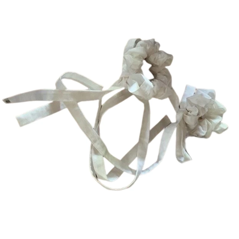 

Bows Ponytail Holder Hair Tie Girl Hair Scrunchies For Women Tassel Scrunchies
