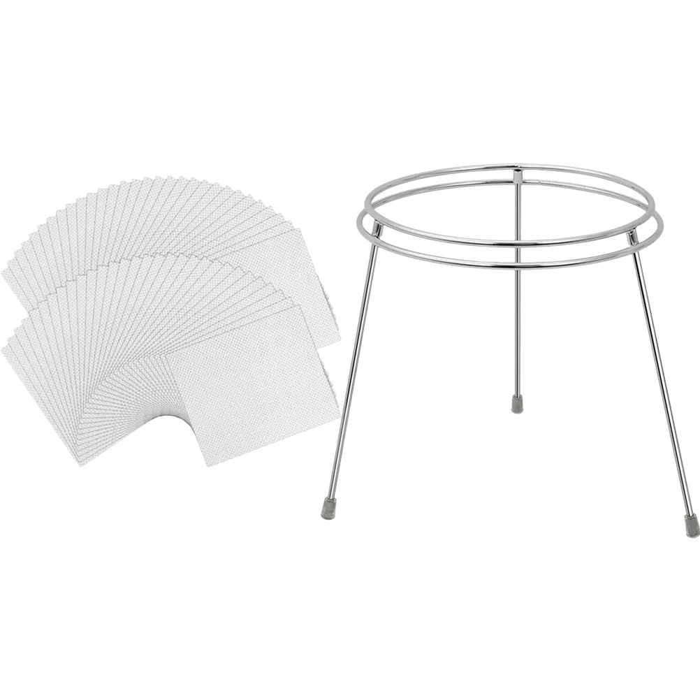 

Strainer Bag Sink Filter Holder Bags Stand Rack Kitchen Netwaste Garbage Jelly Trash Disposable Basket Drain Honey Strainers