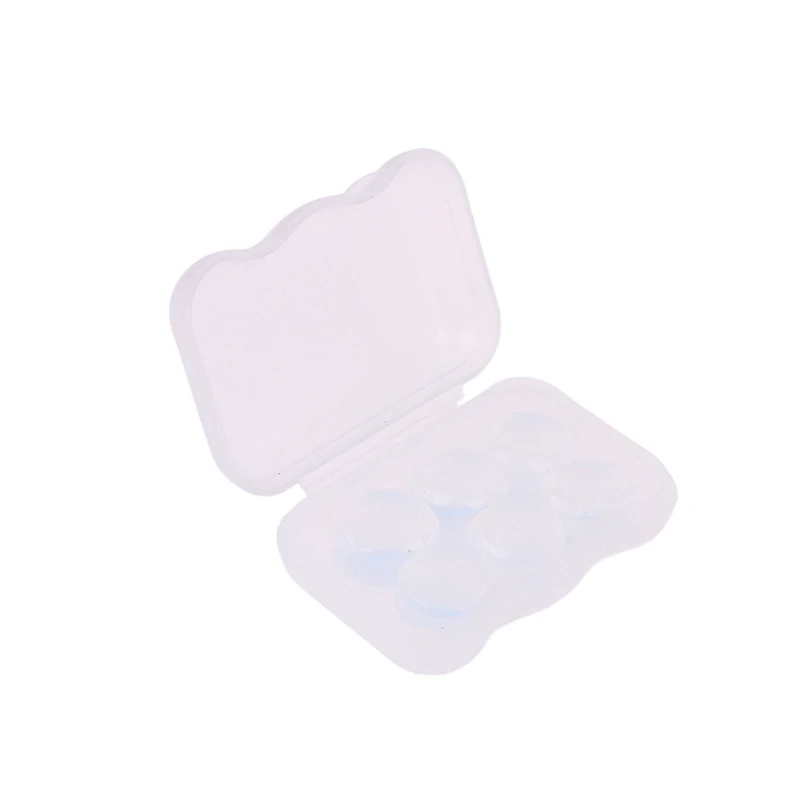 6 шт. силиконовые затычки для ушей с шумоподавлением