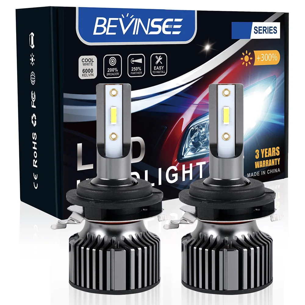 

Bevinsee LED Light H7 12V 6000K White 60W 10000LM H7 LED Headlight Bulbs for VW Jetta Passat, for Mercedes-Benz E-Class C-Class