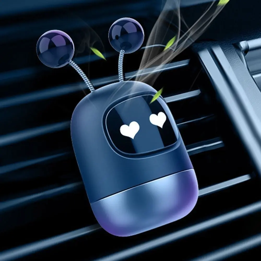 

Украшение вентиляционного отверстия автомобиля, мини-воздушное отверстие, ароматерапия, аромат, роботизированные зажимы для вентиляционных отверстий, милые освежители воздуха на выходе