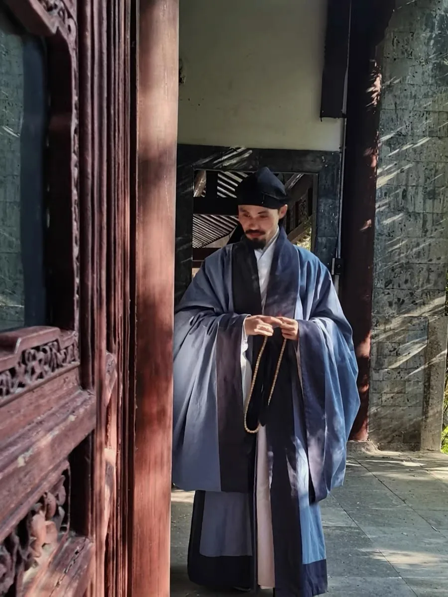 Taoist халат Униформа искусственная одежда костюм китайского кунг-фу мужское и