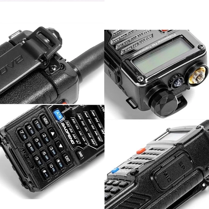 Портативная рация Baofeng 1/2/3/4/5/6 шт. радио-станция UHF VHF двухсторонний радиоприемник