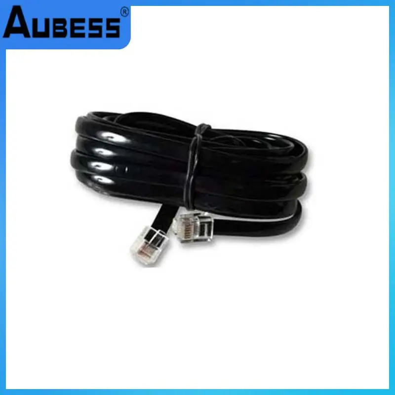 

Anti-corrosion Flat Telephone Line Pvc 6p6c Pure Copper Telephone Line Easy Storage Six-core Telephone Line Lightweight