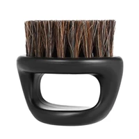 brush beard shaving men mustache barber hair sweep portable round bristles