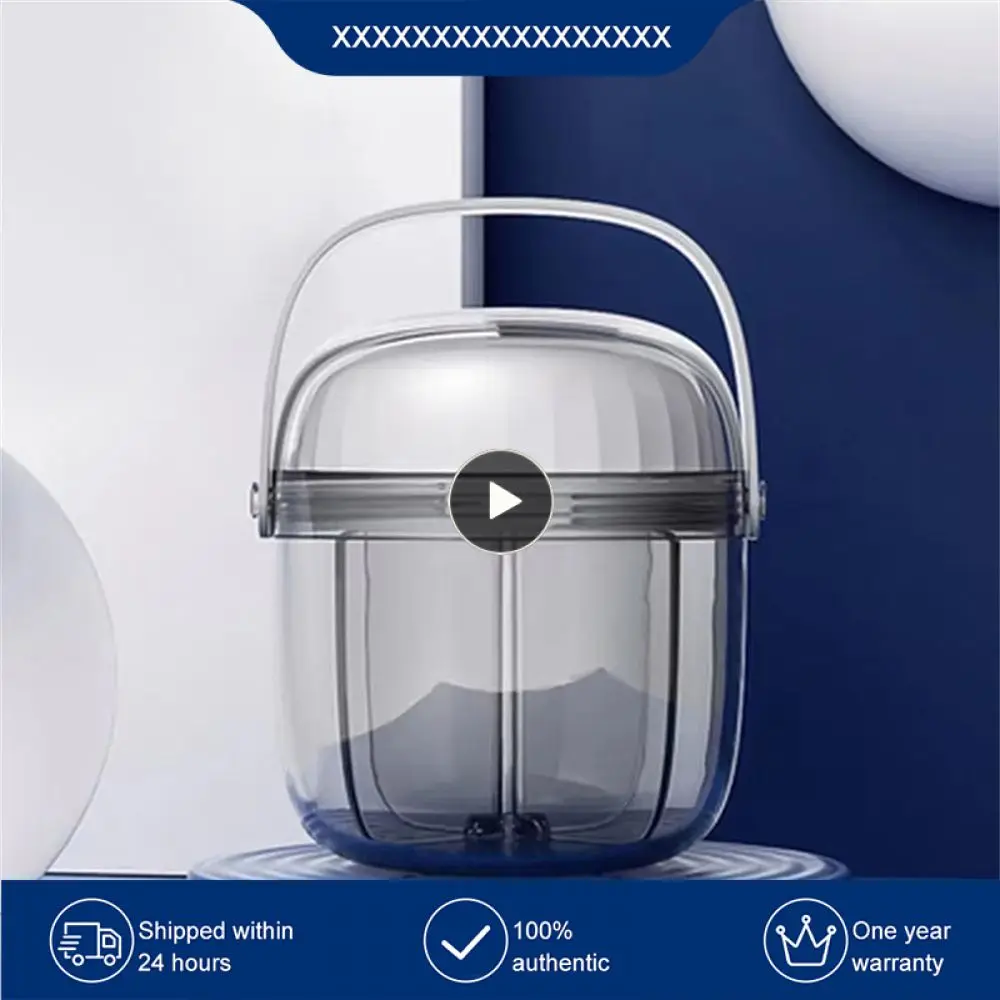 

Pack Seal Household Storage Partition Mini Portable Not Leak Carry Classification Travel Transparent Grid Food Grade No Smell