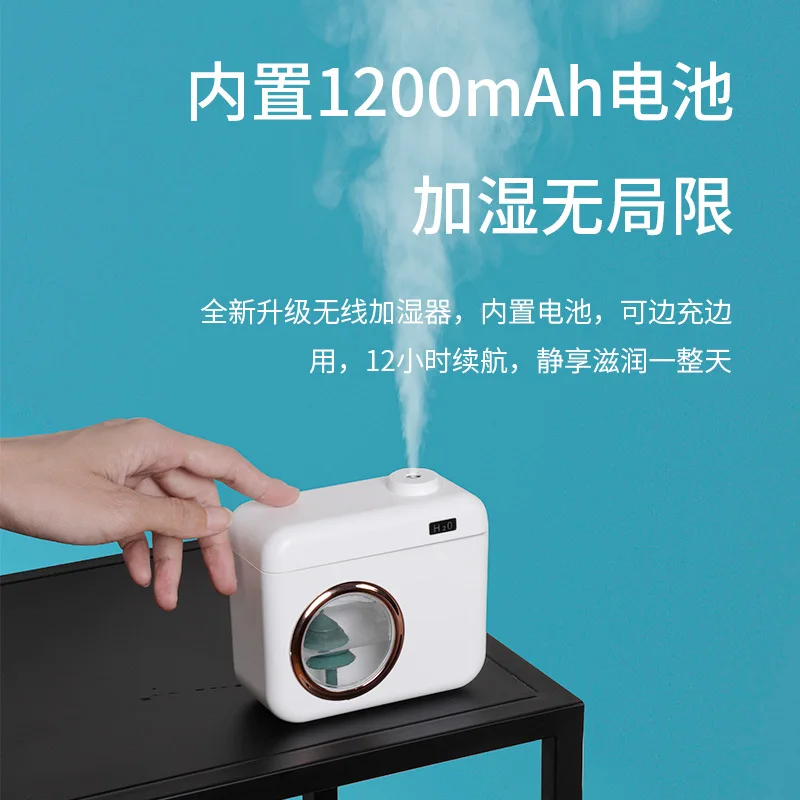 

The new usb camera desktop humidifier bedroom office humidifier creative birthday gift hydrating humidifier