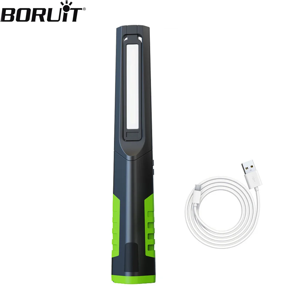 

BORUiT Multifunction Torch Hand-Crank Folding Emergency Light USB Rechargeable Flashlight Outdoor Adventure Emergency Power Bank
