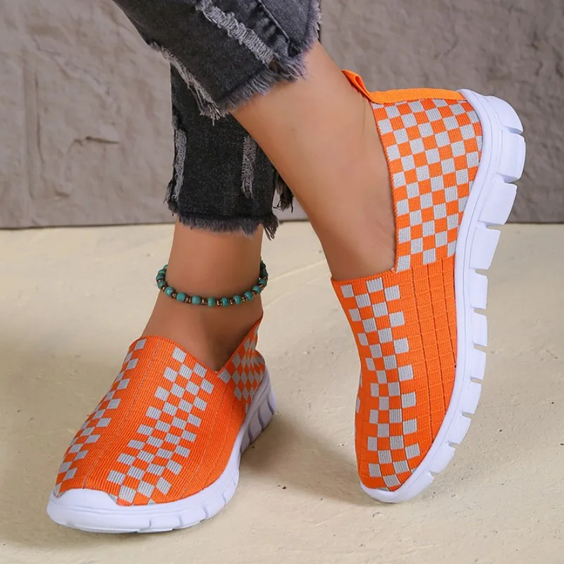 

Loafers Women Mesh Flats Platform Sports Shoes 2023 Autumn Sneakers Casual Shoes Designer New Walking Running Mujer Zapatillas