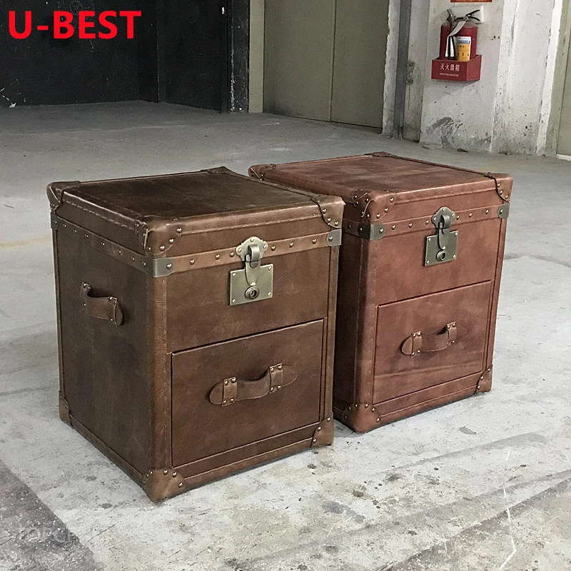 U-BEST Ретро Багажник В индустриальном стиле боковой столик органайзер для