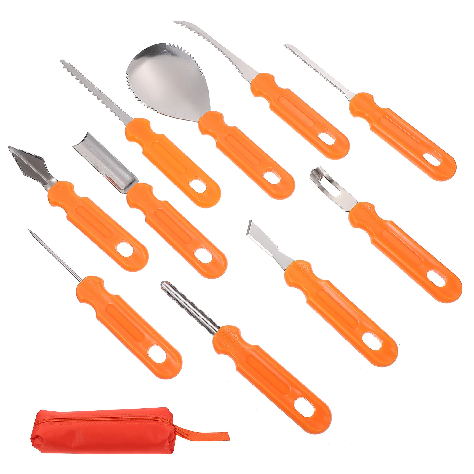 

1 Set of Sculpting Tool Set with Storage Bag Pumpkin Sculpting Tools