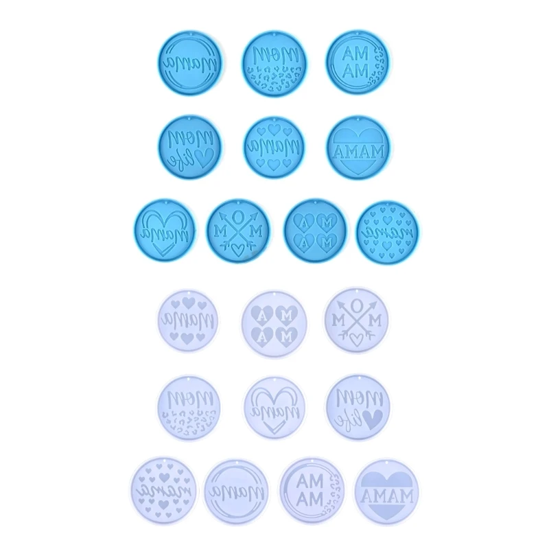 

Силиконовая форма для брелока, круглая резиновая форма «сделай сам», формы для автомобильного брелока