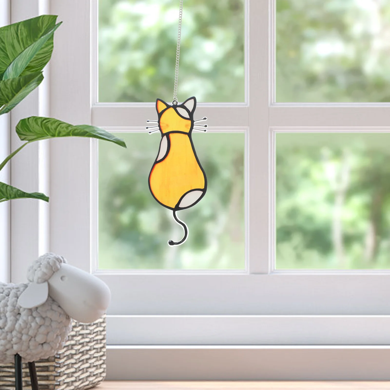 

Window Hanging Stained Wall Hanging Decor Stained Window Hanging Decor Window Hanging Decor Colored Window Hanging