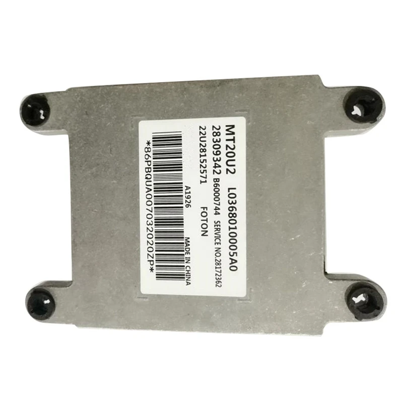 1 шт. MT20U2 B6000744 компьютерная плата автомобильного двигателя для Foton пикапа Aoling