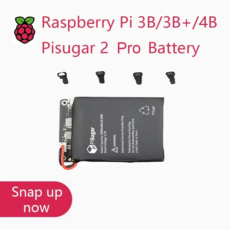 Аккумулятор Pisugar 2 Pro для Raspberry Pi 3B + 4B