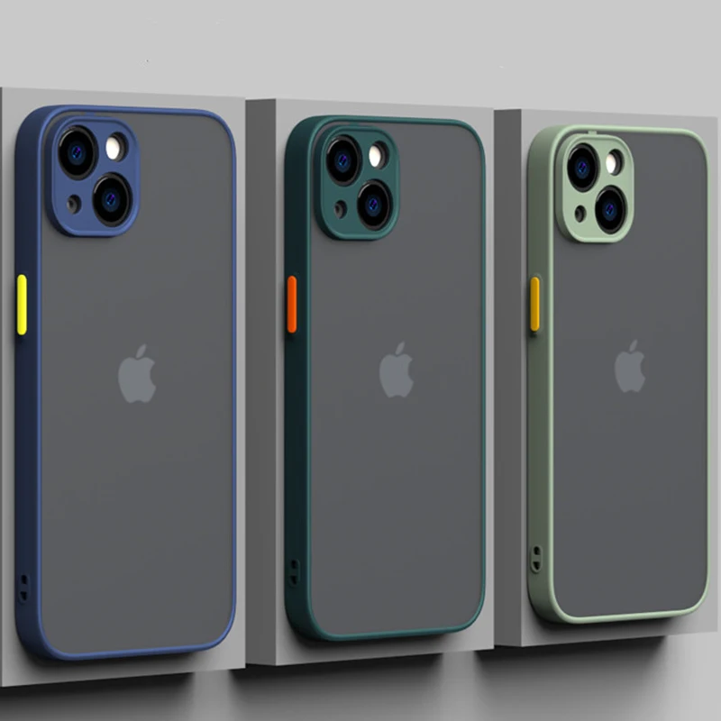 Matte Case For Xiaomi Redmi Note 9 10 11 8 Pro 9s 10s 7 Cover Redmi 9C 9A 10C Mi 11T 9T 11 Lite 5G Ne 10T Poco X3 Pro X4 M4 F3