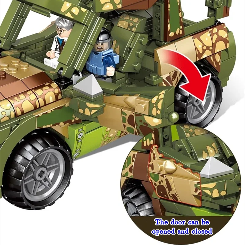 SEMBO динозавр строительные блоки трицератопс модель мелкие частицы собранная