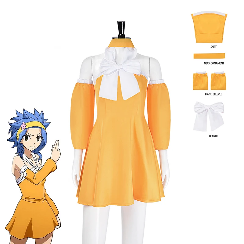 Леви МакГarden Косплей Костюм Ainme FAIRY TAIL Униформа Хэллоуин Рождество Карнавальное