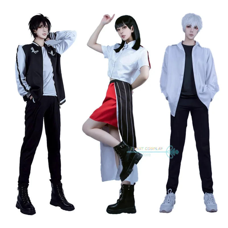 Anime Link Click Cosplay Costume Qiaoling Luguang Chengxiaoshi Handsome and Melting Clothing for Men Women Party