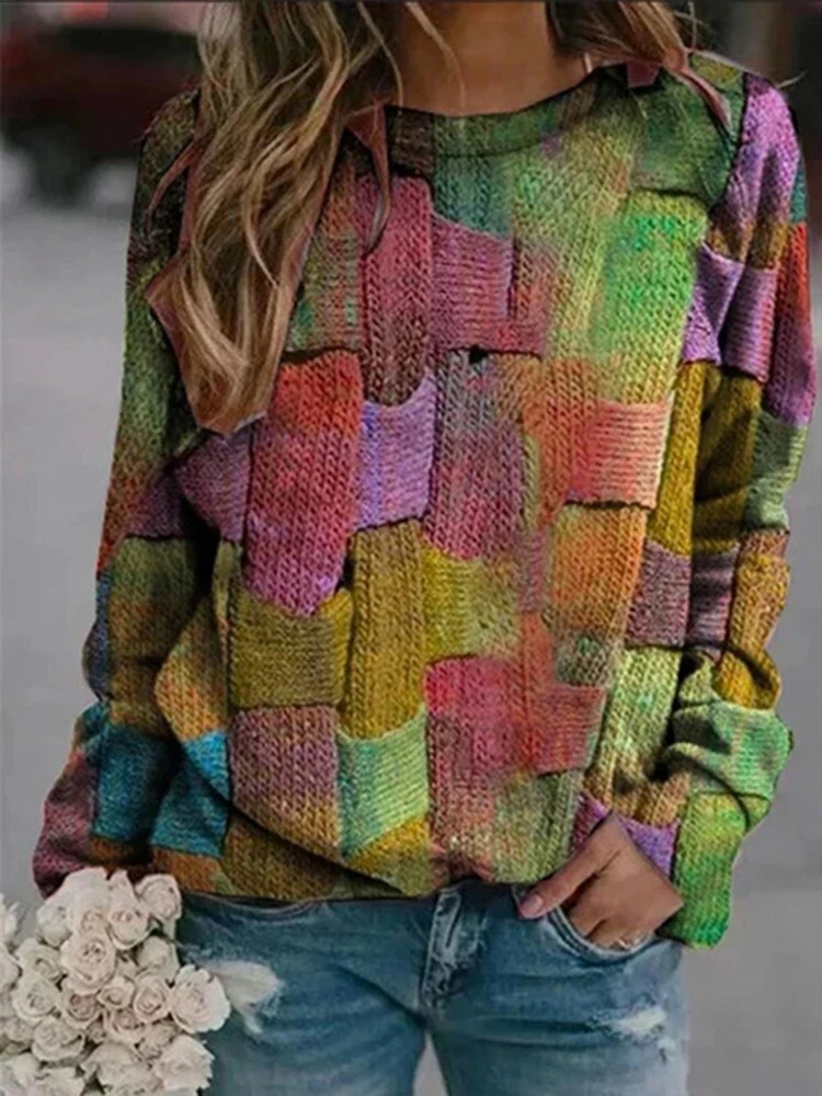 Женская винтажная блузка