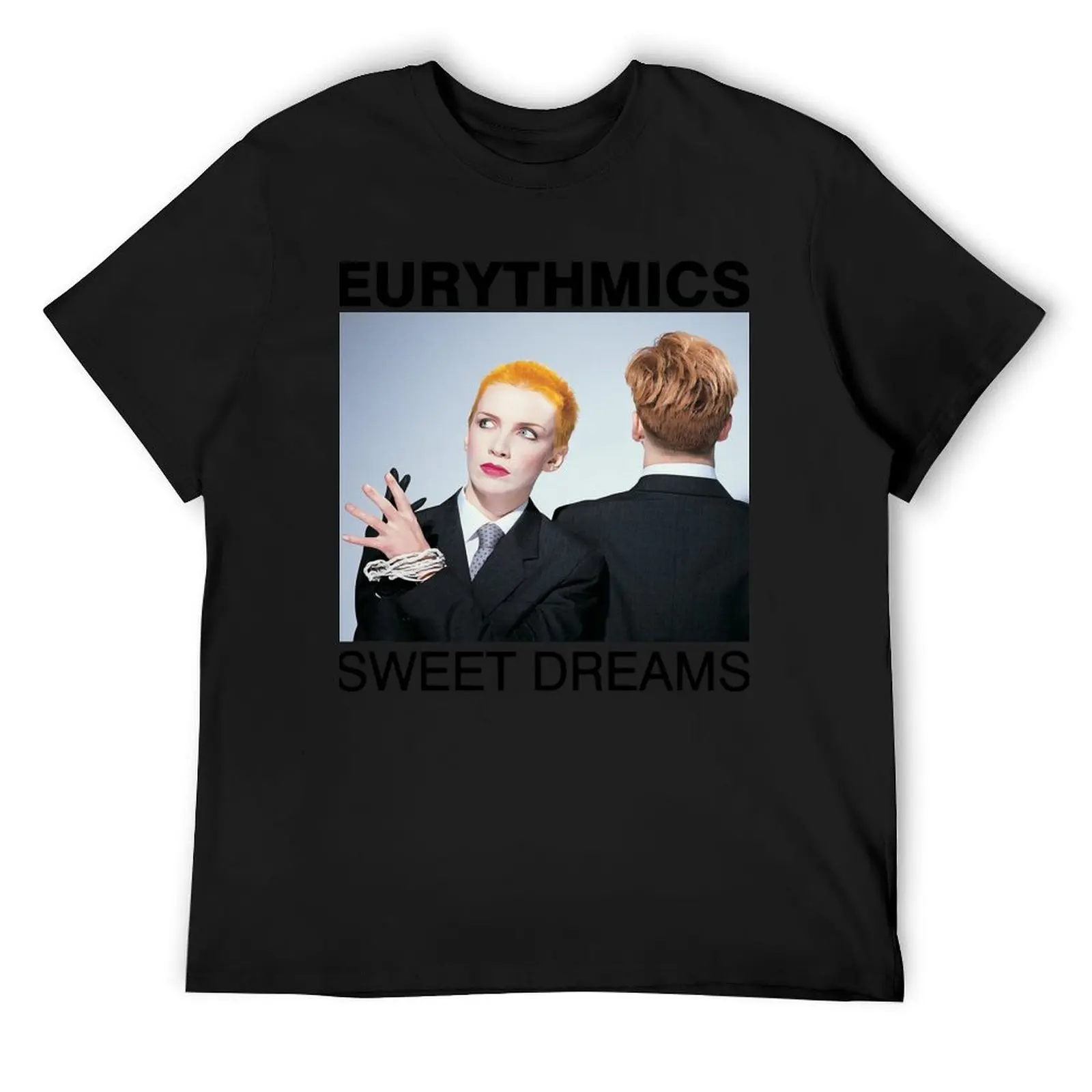 Футболка EURYTHMICS BAND мешковатые рубашки мужская одежда больших размеров