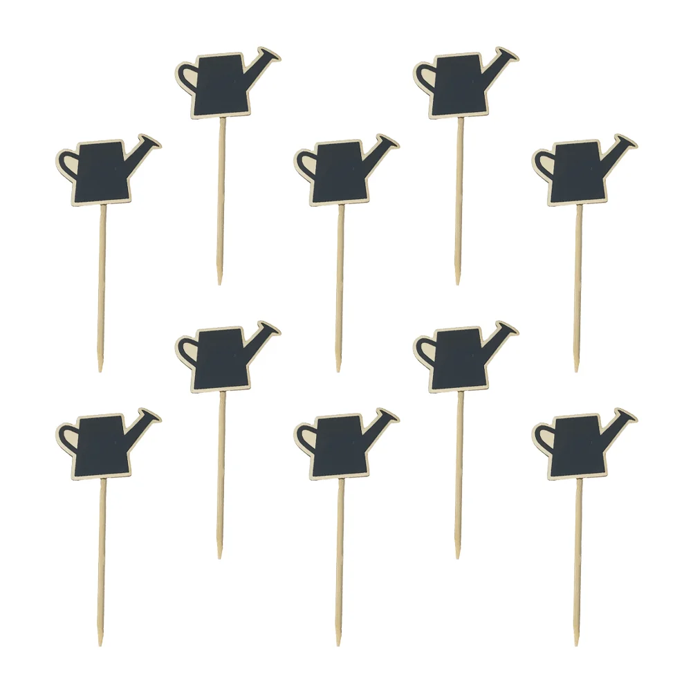 10 шт. садовая классная вывеска мини-вывески топпер для растений деревянная