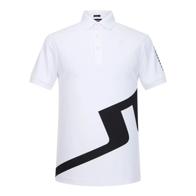 Golf Clothing Men's Short Sleeve T-Shirt Summer New Fashion Sports Perspiration Breathable Lapel Polo Shirt