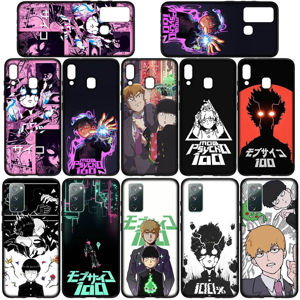 Чехол-бумага Mob Psycho 100 для Realme C2 C3 C12 C25 C15 C21Y C25Y C21 C11 C31 C30 C33 C35 C55 5 5I 6 6i 8 Чехол телефона