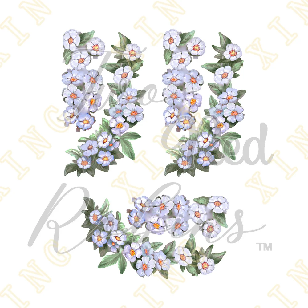 Венок диких цветов Цветочный полумесяц домик металлическое ремесло режущие