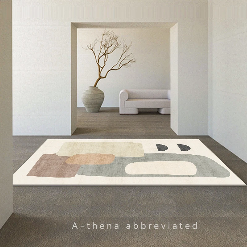

Japanese Style Abstract Carpets for Living Room Home Decoration Sofa Floor Mat Studio Lounge Rug Bedroom Decor Large Area Carpet