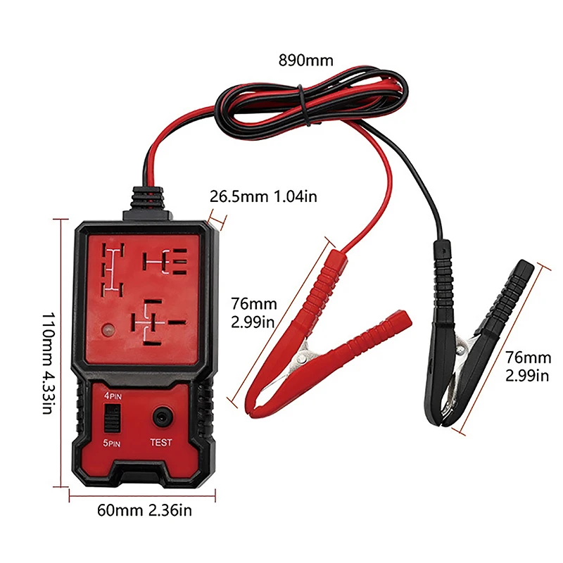 Универсальный электронный автомобильный тестер реле диагностический прибор для