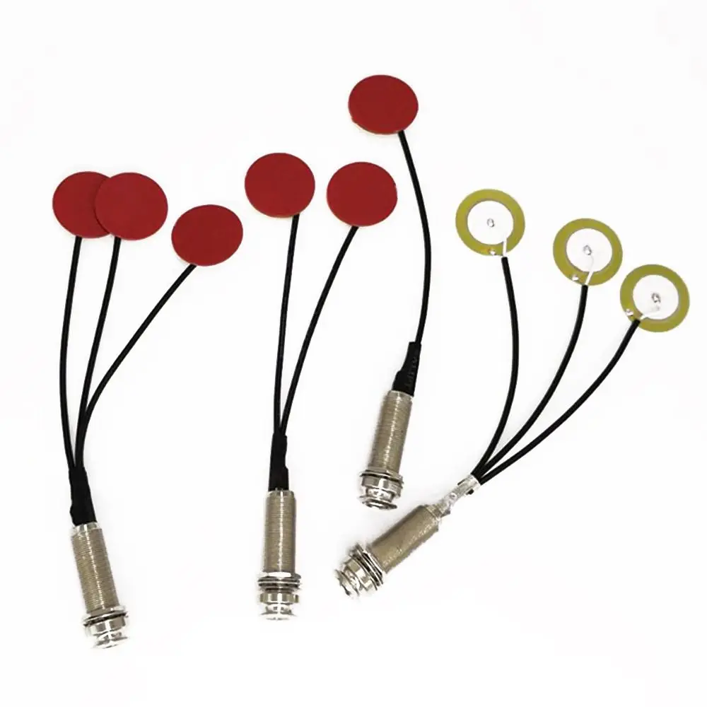 

Piezo Contact Microphone Ethnic Instrument Pickups Acoustic Guitar Patch Tail Nail Pickup Musical instrument pickup