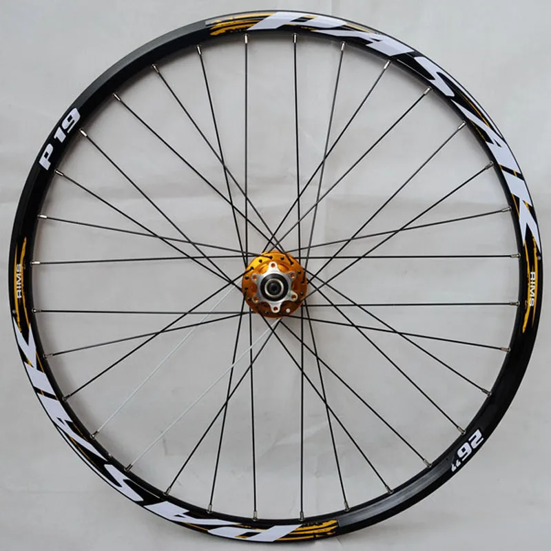 Spokes Holes Bicycle Wheel Tubular Gravel Suspension Alloy Detachable Boost Bicycle Wheel Fixed Roda De Carbono Bike Component