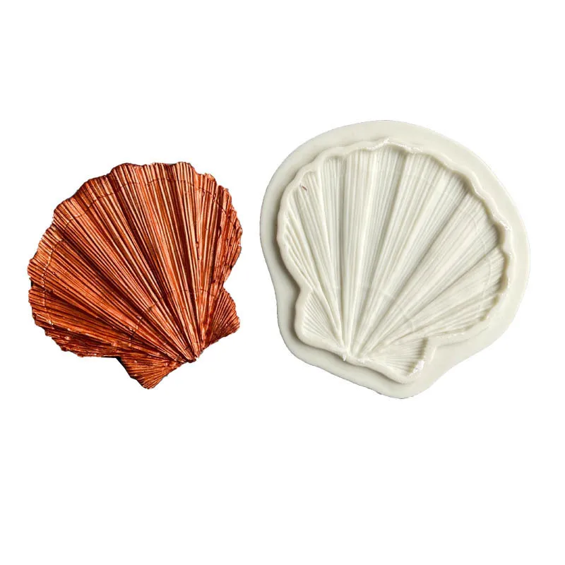 3D искусственная свеча, изготовление морских ракушек, искусственные формы, форма для ароматизированных свечей, форма для мыла с зубцами