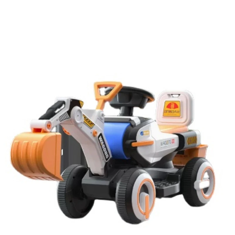 

Экскаватор детский сидячий игрушечный автомобиль электрический крючок с дистанционным управлением машина для малышей Большой инженерный ...