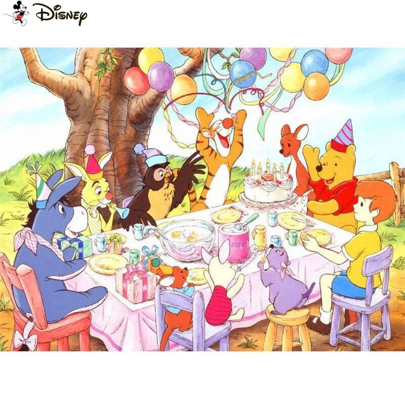 

Алмазная картина «мультяшный Микки и Минни», 5D