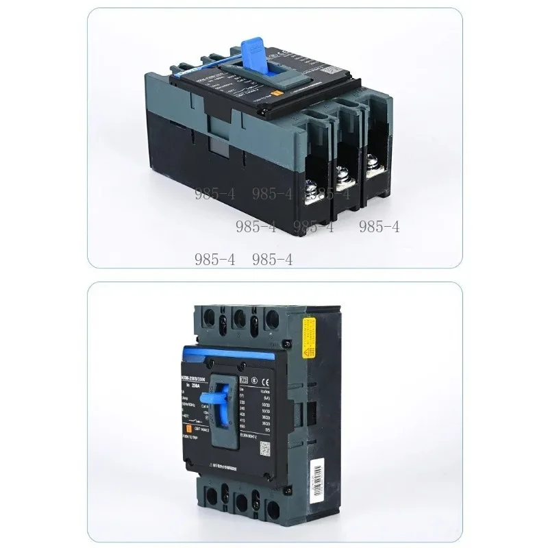 Фото Автоматический выключатель в литом корпусе CHNT NXM-160S/3300 3P 160A 200A 250A №2