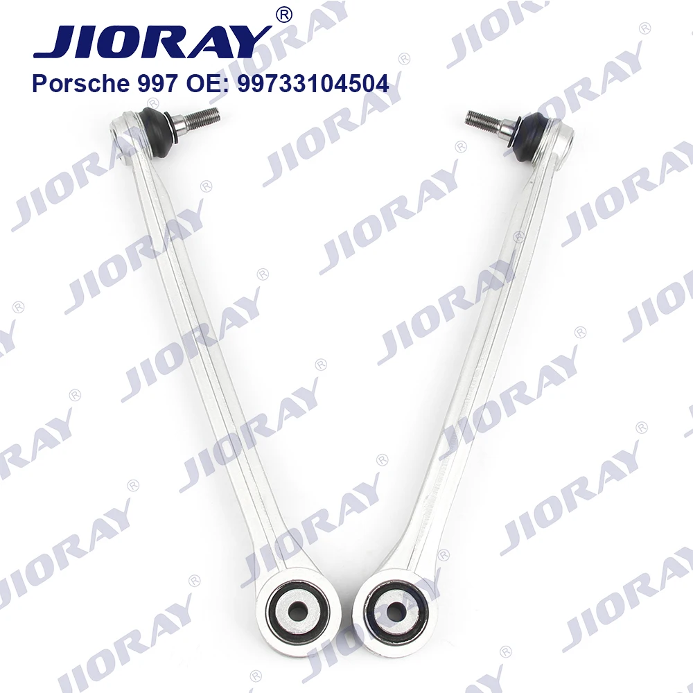 

JIORAY Pair Rear Suspension Control Arm Steering Tie Rod Ends For Porsche 911 Targa BOXSTER CAYMAN 997 996 987 986 99733104504