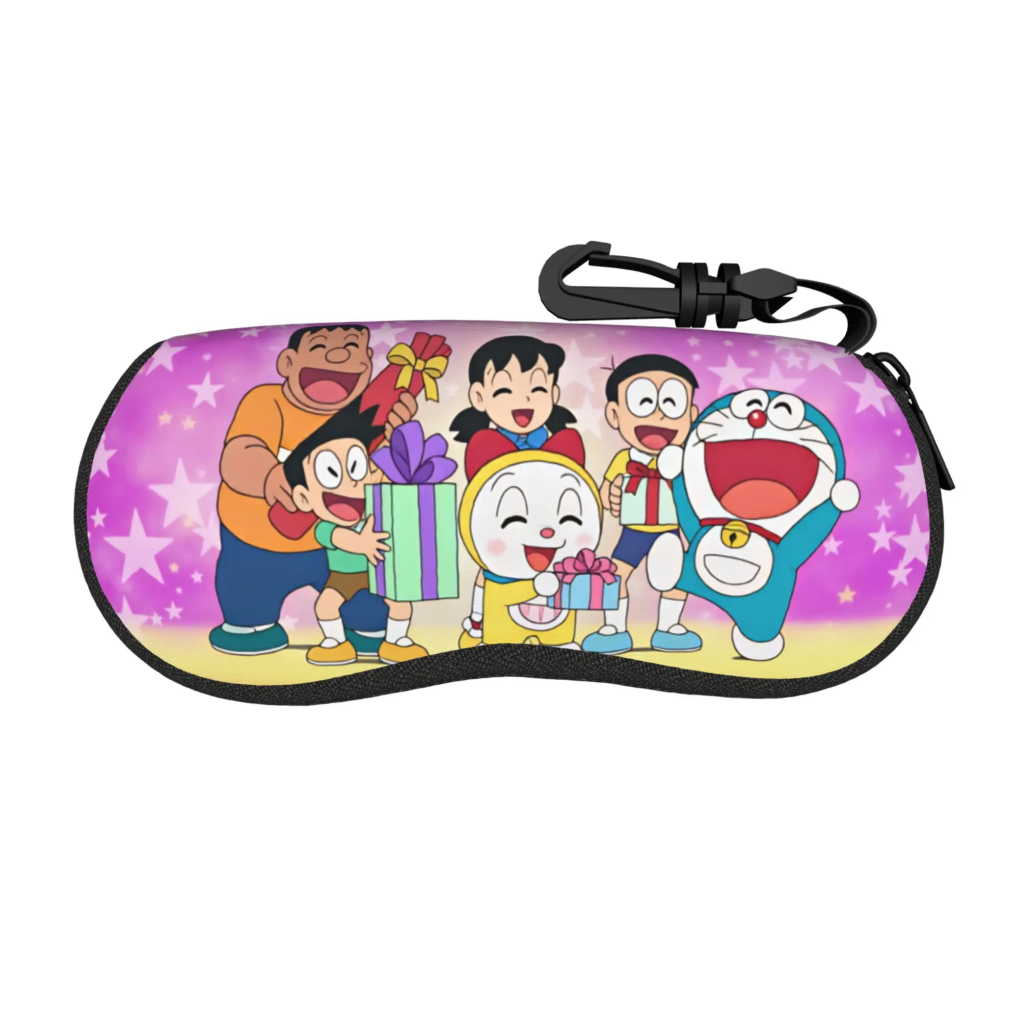 Фото Чехол для очков Doraemon Dorami Nobita Shizuka, стильный футляр для очков Gian Suneo, коробка для солнцезащитных очков №3