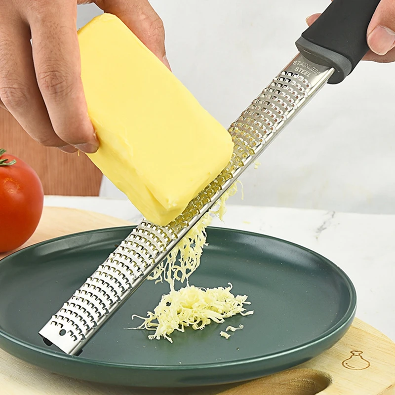 

Cheese Grater Tool Stainless Steel Chocolate Lemon Grater Dessert Cake Dinner Decoration