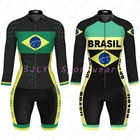 Бразильский женский велосипедный комбинезон, комбинезон для триатлона с Обезьянами, велосипедная одежда, велосипедный Трикотажный костюм, Профессиональная форма для команды MTB, одежда для велоспорта