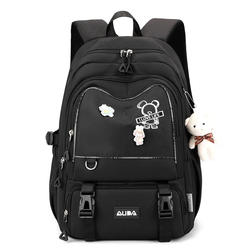 Детские школьные ранцы для девочек, детский ортопедический рюкзак для начальной школы, Водонепроницаемый школьный портфель