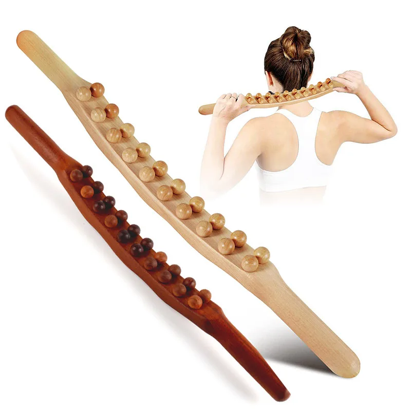 Gua Sha Massage Stick Muscle Relaxation Massage Tool Body Back Scrapping Massager Lymphatic Drainage Guasha Massage Therapy