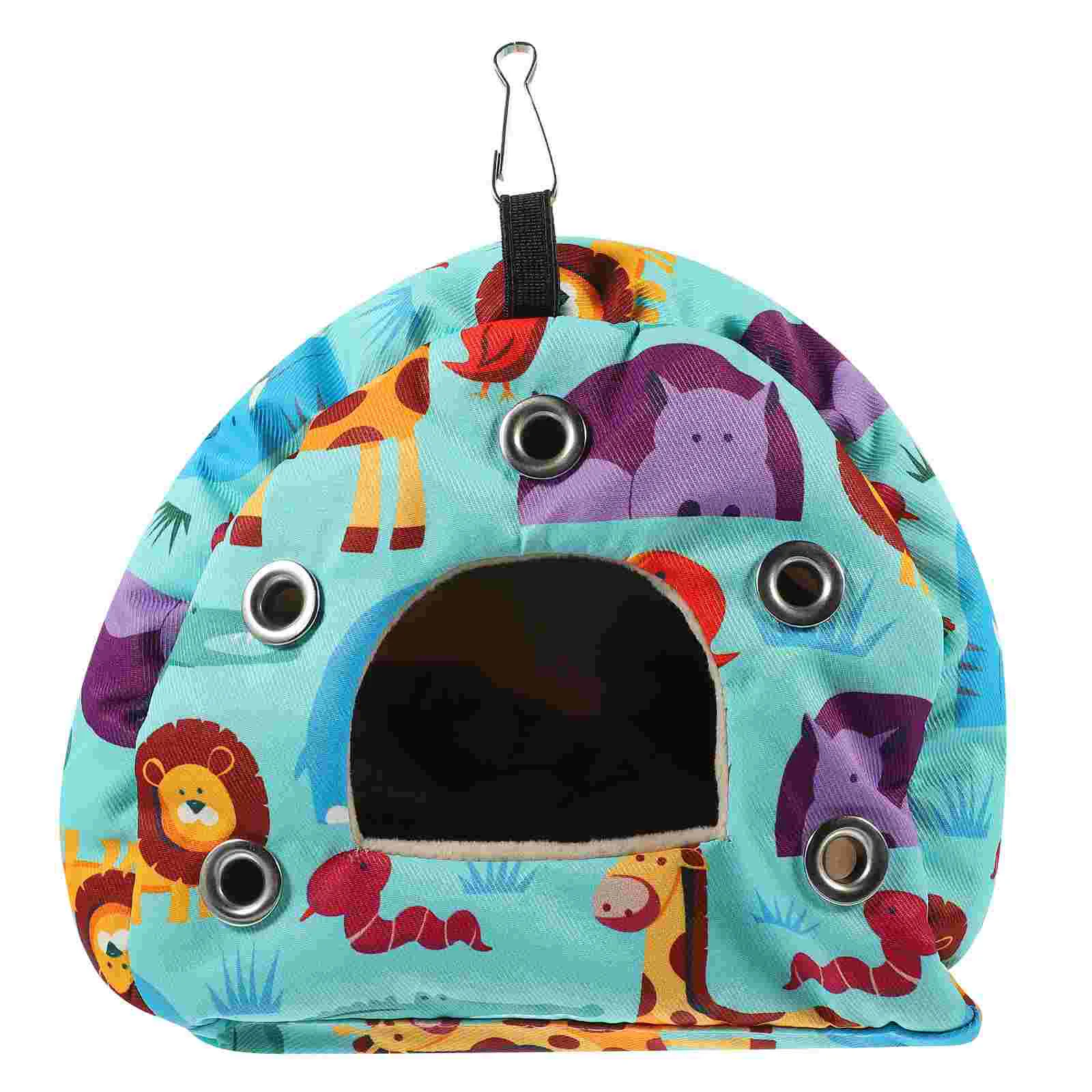 

Bird Hammock Bed Hanging Hamster Sleeping Cage Hut House Cages Rat Pet Hamsters Birds Guinea Warmer Parakeet Parrot Warm Shelter