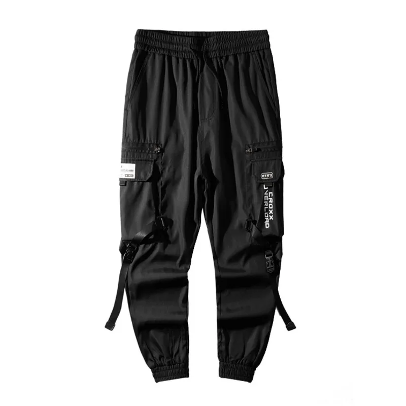 HKSH осенние новые мужские темные брюки-карго функциональная спецодежда леггинсы