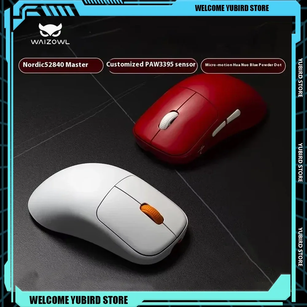 Игровая мышь WAIZOWL OGM Cloud трехрежимный датчик беспроводная Bluetooth проводная легкая